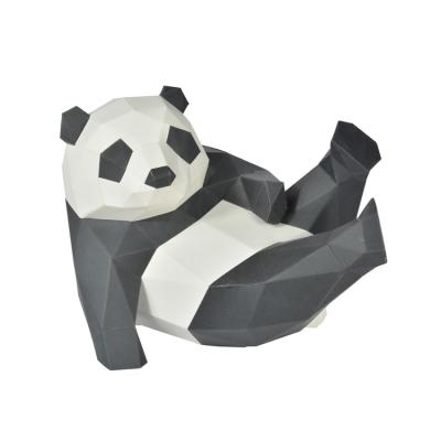 China China 3D Puzzle DIY Kits Home Ministry Decoration Gift Panda Model Arts Decorative DIY Paper Craft for sale