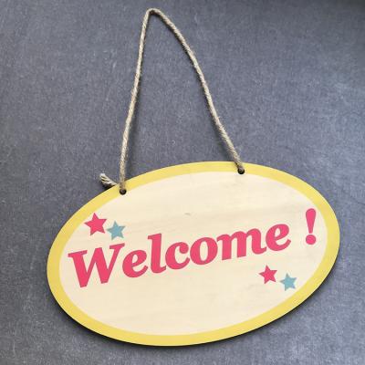 China Hotel Service Wholesale Sublimation Blank MDF Custom Door Hanger Sublimation Stamping Tag Pendants Blank Double Sided Blank Double Stamping Tags Heat Tape for sale