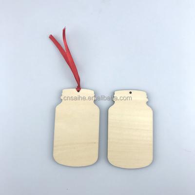 China Minimalist DIY Blank Wooden Photo MDF Printable Wall Pattern Sublimation Door Hanger for sale