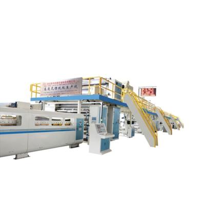 China Hot Selling Corrugated Paper Box Clothing Corrugated Cardboard Machinery Production Line for sale