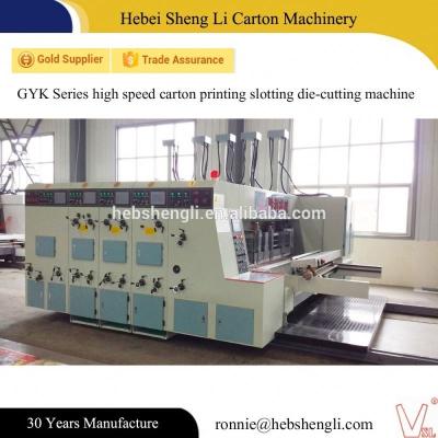 China Corrugated Box Printing Slotting Factory Price Corrugated Machine Cardboard Printer Rotary Die Cutting Corrugated Slotter Die Cutter for sale