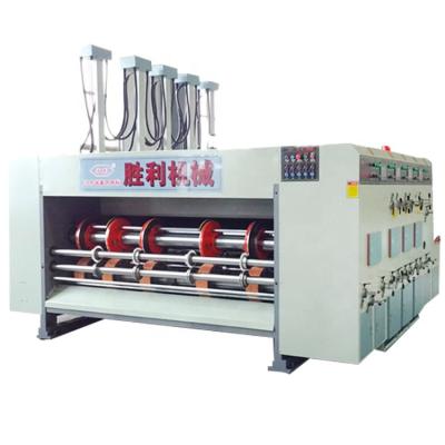 China machinery & Material Corrugated Cardboard Printing Corrugated Cardboard Die Cutting Machine / Fast Speed ​​Ink Printer Slotter Die Cutter With Stacker for sale