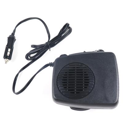 China Portable auto car heater power12V 150W 3 fans car air heater fan windshield window vents high defroster winter defroster for sale