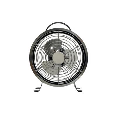 China New Arrivals 8 Inch Table Desk Small Fan Metal Home Appliances 3 Blades 8 Inch Mini Fan for sale