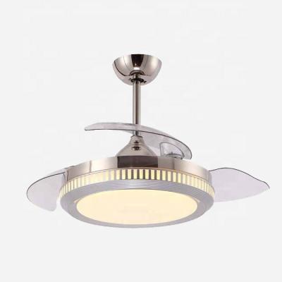 China cheap 42 inch ceiling fan coil electric celling prices led light for sale