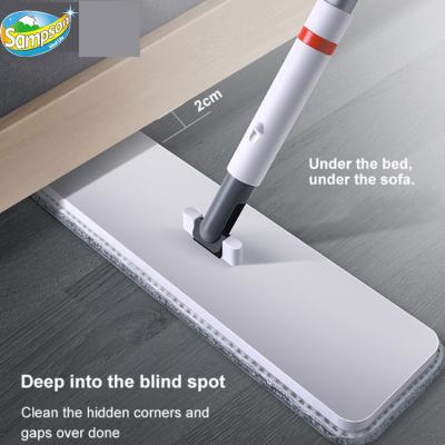 China Newly Design Self Squeeze Microfiber Washable Magic Clean Degermination Self Squeeze Spray Mop With Spray For Floor Cleaning for sale