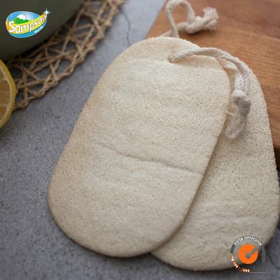 China Biodegradable Loofah Sustainable Loofah Single Layer Sponge Pots and Pans Cellulose Cleaning Compostable Scouring Pad for sale