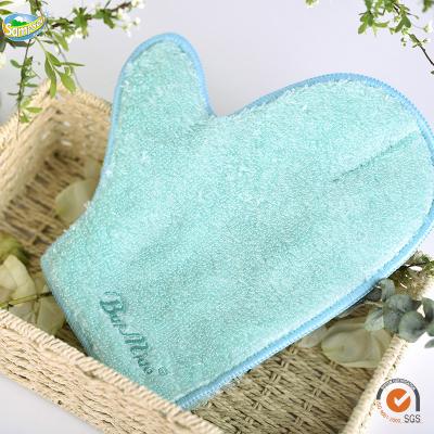 China Wholesale Stabilized Fiber Kitchen Sustainable Bamboo Heat Resistance Dusting Glove Dish Cleaning Supplies for sale