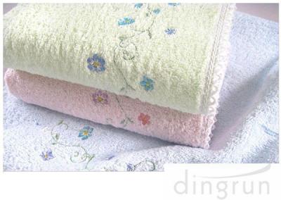 China Environmental Friendly Small Face Towels , Embroidered Face Towels Multi Function for sale