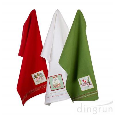 China Christmas Holiday Dish Towels Kitchen Towels Hand Towels For Home Gift for sale