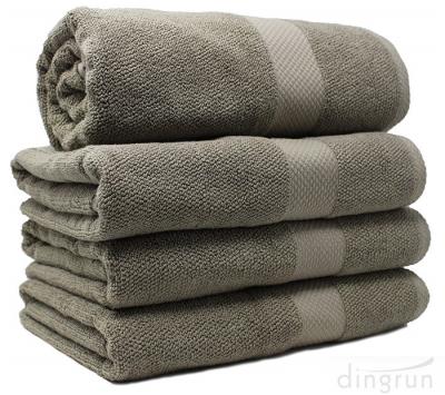 China Extra Large 100% Cotton Soft Thick Absorbency and Durability Bath Towels for sale