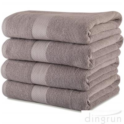 China Premium 100% Cotton Ultra Absorbent Quick Dry Soft Terry Bath Towels Set for sale