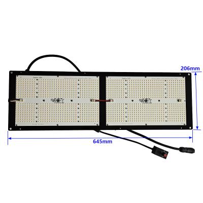 China Seed Starting Highest Efficiency 260W Quantum Led Grow Light With QB648 V2 Daiblo For 2x4ft Grow Tent for sale