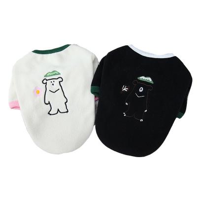 China Viable Winter Warm Cute Puppy Dog Teddy Clothes Small Winter Sweatshirt for sale