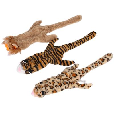 China Sustainable Plush Pet Chew Toys Squeaky Plush Dog Toy Animals Dog Plush Chew Toy for sale