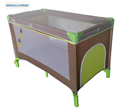 China Baby Crib Playpen Baby Travel Bed Baby Play Yard with Mosquito Net for sale