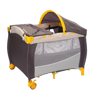 China Best Selling Modern Baby Products Baby Travel Crib Bbay Playpen Hutch for sale