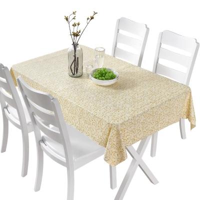 China Restaurant Biodegradable Stylish Dining Table Cover Beige Oil And Waterproof Disposable Tablecloth Personalities for sale