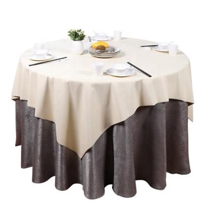 China Hotel waterproof good quality cheap natural stone blue stripe tablecloth disposable linen wedding for sale