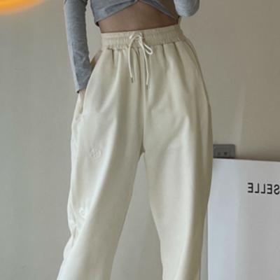 China Anti-wrinkle summer sports slim pants women's nine points spring and autumn new quick-drying casual sweatpants for sale