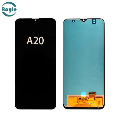 China LCD Split Screen Replace Factory OEM Mobile Phone LCD Touch Screen For Samsung A20 Display Assembly Replacement for sale