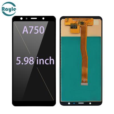 China Smart mobile phone. Factory price 5.98 inch mobile phone screen display accessories for Samsung A750 for sale