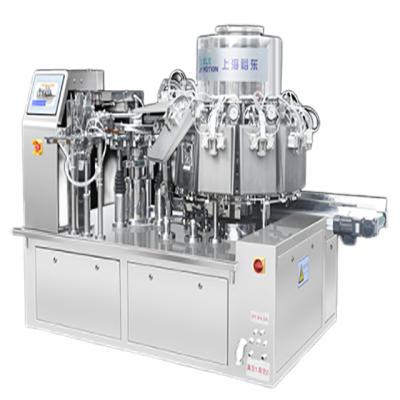 China Automatic Food Double Turntable Vacuum Integrated Bagging Packaging Machine Directly From Factory for sale