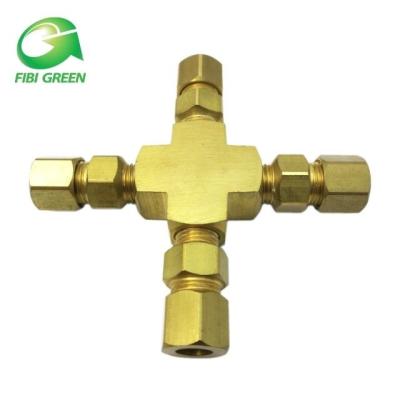 China Taiwan Hotels Made High Pressure Brass Compression Fog Fixture For 4 Way for sale