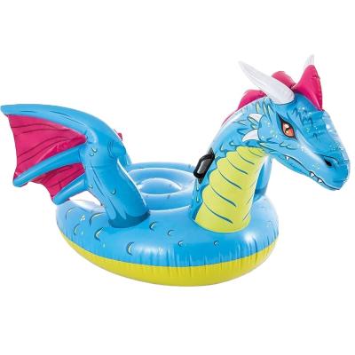 China Intex Portable 57563 Dragon Floating Mat Inflatable Ride-On Inflatable Animal for sale