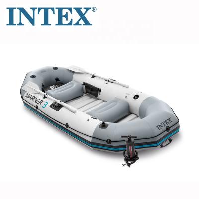 China Original Intex 68373 Intex 68373 Inflatable Kayak Paddle Kayak SAILOR 3 SET Kayak Inflatable Rowing Fishing Canoe for sale