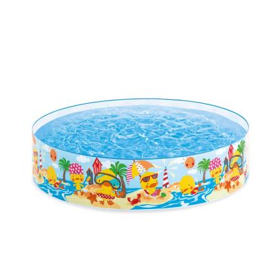 China INTEX 58477 Portable Duckling Snapset Swimming Pool Non-inflatable Swimming Pool For Kids for sale