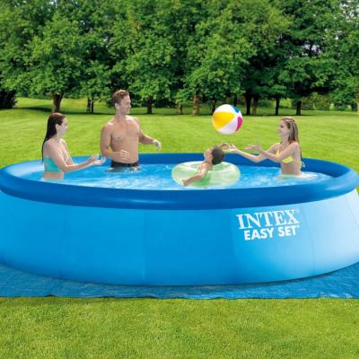 China Easy Install INTEX 28143 13FT*33IN Inflatable Pool Equipment Over Ground Swimming Pool Kids Pools for sale