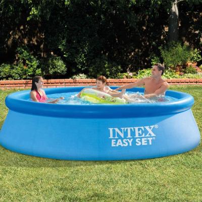 China Easy Install Hot-selling Intex 26166 Large Size Outdoor Summer Inflatable Easy Set Pool for sale