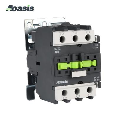 China Silver Professional Contact Manufacturer Electric Contactors Magnetic AC Contactor AOASIS CJX2-40/50/65 40A 110V for sale