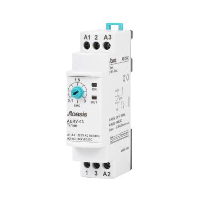 China AOASIS AERV-03 Sealed Electronic Adjustable Power Relay Delay Time Relay for sale