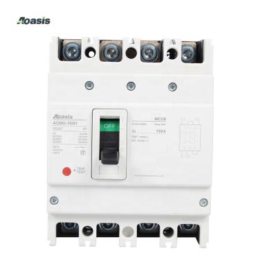 China AOASIS AOMD-160H 2P 3P 4P DC Circuit Breaker 16A 20A 32A 40A 50A 63A 80A 100A 125A 140A 160A Circuit Breaking for sale