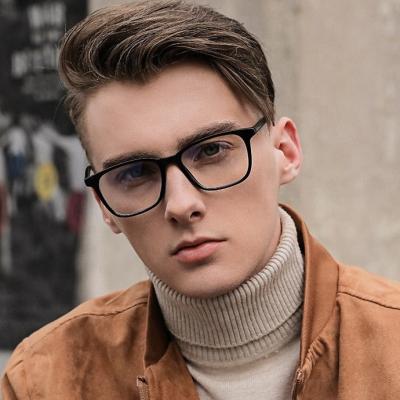 China 10 Years OEM Experience Newest Eyewear 6919 Blue Light TR90 Anti Blocking Vintage Glasses Optical Glasses Frame Square Mens Prescription Glasses for sale