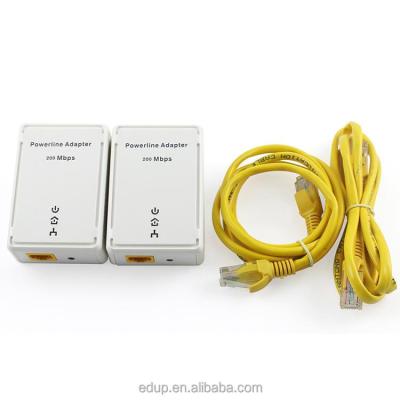 China New Product HomePlug AV 200Mpbs ABS Mini Ethernet Bridge Or PLC Adapter for sale