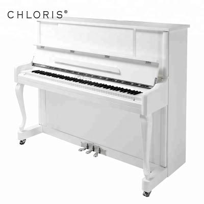 China Chloris Price White Upright Wooden Mechanical Piano for Children's Music Keyboard Instrument 123 for sale