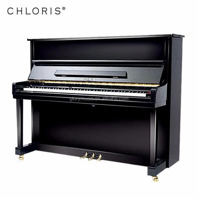 China Japan Mechanical Piano HU-118 by Chloris Baby Black Polish Upright for sale