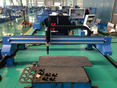 China Cortador del CNC portátil de la llama/del plasma, herramientas de corte semi automáticas de la aduana con el poder de Hypertherm en venta