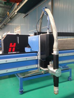 China Iron Sheet Servo Motor Portable CNC Plasma Cutter , Small Flame Cutting Machine 50-750mm/min for sale