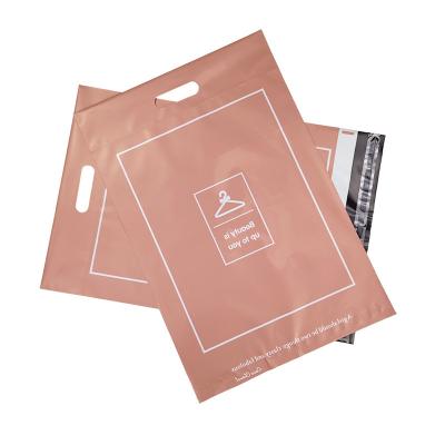 China Business& Buying Wholesale Custom Printing Express Recycling With Handle Mailing Bag Envelope Mail Bag Poly Bag for sale