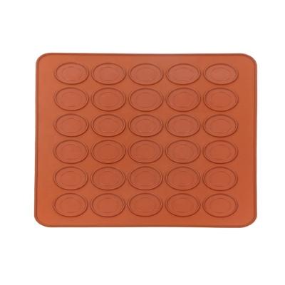 China Viable Oven Chocolate Mold Mat 30-Cavity DIY Silicone Macaron Pastry Cake Mold Making Mat Useful Tools Cake Tools Bake Bakeware for sale