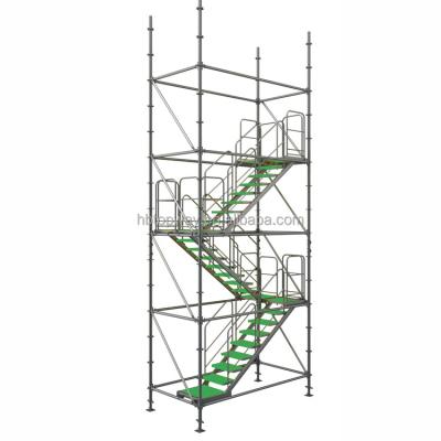 China Industrial scaffolding for sale layher fast straight stair tower scaffolding, ring lock scaffolding system for sale