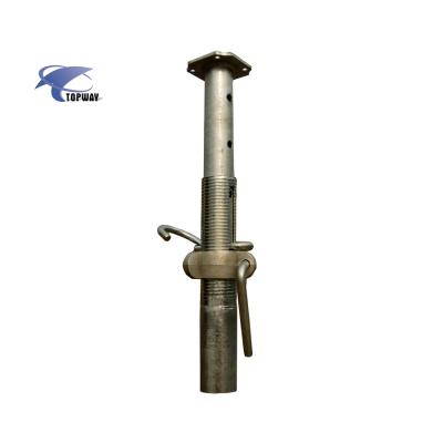 China Contemporary Scaffold Shoring Adjustable Push Pull Post Props Telescopic Jack Shore Supporting With Tripod for sale