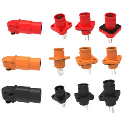 China Rear plug-in and service front wiring connectors and receptacles for ESP battery storage system connectors for sale