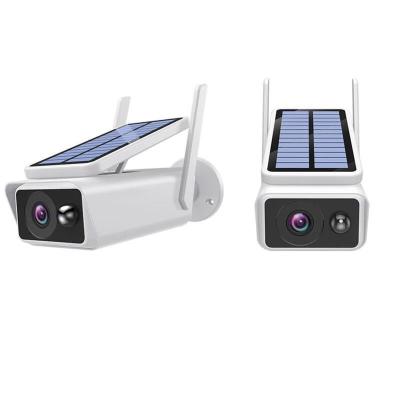 China NIGHT VISION Solar Cctv Wifi Solar Video Surveillance Rain Proof Low Power Low Power Night Vision Outdoor Infrared Solar Camera for sale