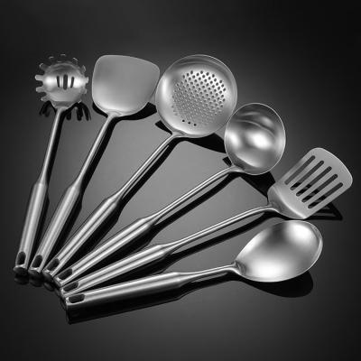 China Viable Amazon Stainless Steel Cookware Cookware Cooking Tools Utensil Set Accessories for sale