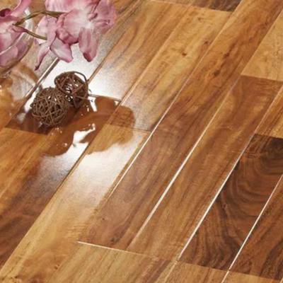 China Wholesale Price Modern Workmanship Interlocking White Indoor Laminate Wood Flooring, Hot Selling Goods Piso Flotante for sale